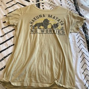 The lion king size large shirt kids